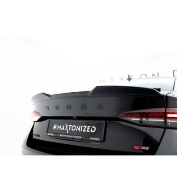 Spoiler extension 3D for Skoda Octavia RS / Sportline / Standard Liftback MK4 / Mk4 Facelift