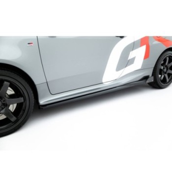 Diffusori delle minigonne laterali + Flap per Toyota GR Yaris Mk4 Facelift