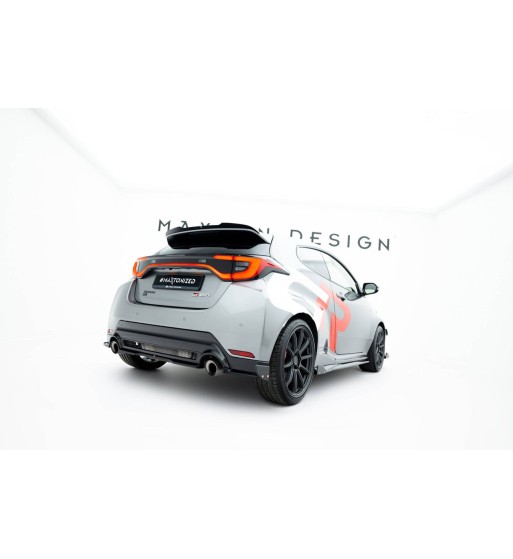 Splitter laterali posteriori V.1 + Flap per Toyota GR Yaris Mk4 Facelift