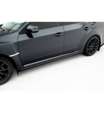 Street Pro Side skirt diffusers for Subaru Impreza WRX STI Mk3 Facelift