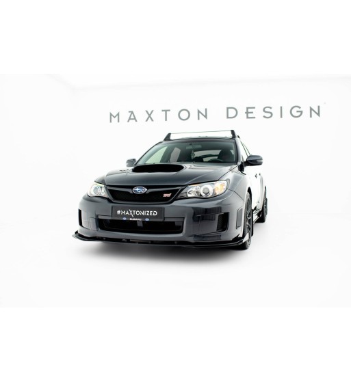 Street Pro splitter + flaps for Subaru Impreza WRX STI Mk3 Facelift