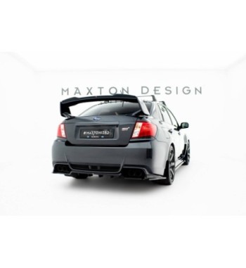Diffusore posteriore con alette verticali per Subaru Impreza WRX STI Mk3 Facelift