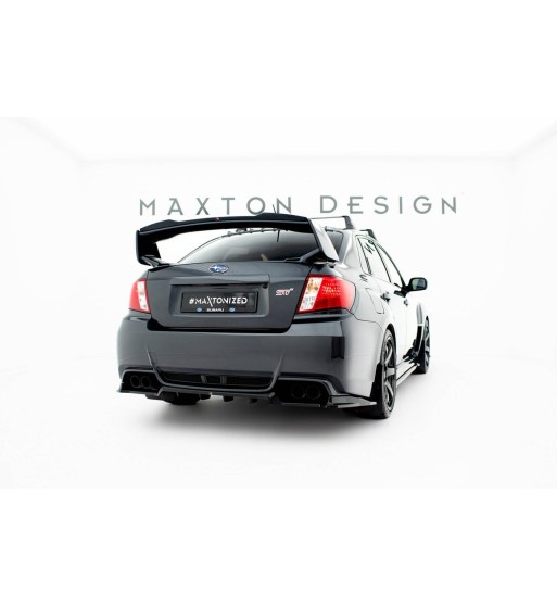 Diffusore posteriore con alette verticali per Subaru Impreza WRX STI Mk3 Facelift