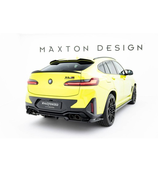 Diffusore posteriore con alette verticali per BMW X4M F98 Facelift