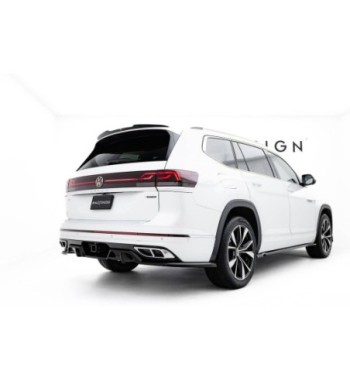 Diffusore posteriore con alette verticali per Volkswagen Atlas R-Line Mk1 Facelift 2