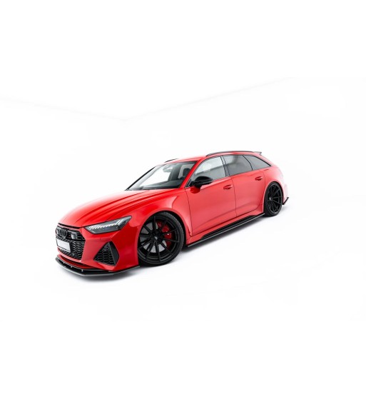 Carbonio preimpregnato Set di splitter per Audi RS6 C8 / C8 Facelift