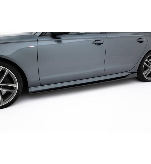 Side skirt diffusers V.2 for Audi A6 / A6 C7 S-line/ S6 C7 Facelift