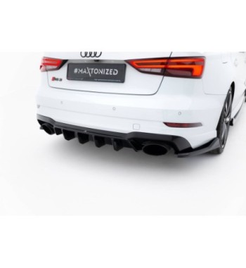 Rear valance V.2 for Audi RS3 Sedan 8V Facelift