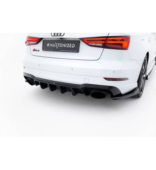 Rear valance V.2 for Audi RS3 Sedan 8V Facelift