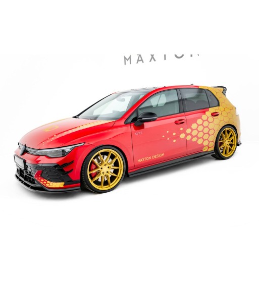 Diffusor Satz V.2 passend für Volkswagen Golf GTI Clubsport Mk8 Facelift