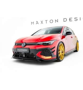 Front splitter V.4 for Volkswagen Golf GTI Clubsport Mk8 Facelift