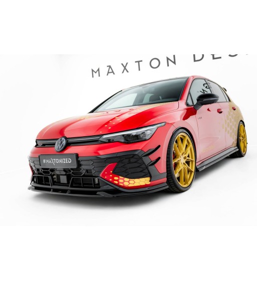 Front splitter V.1 for Volkswagen Golf GTI Clubsport Mk8 Facelift