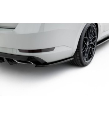 Splitter laterali posteriori V.3 per Skoda Superb Liftback / Combi Mk3