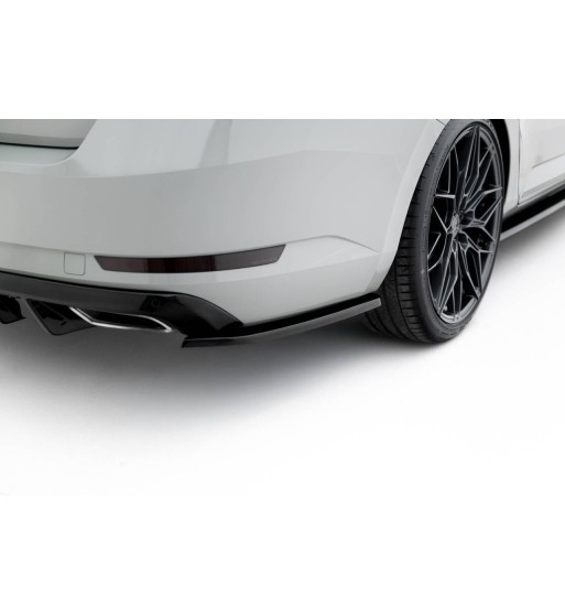 Splitter laterali posteriori V.3 per Skoda Superb Liftback / Combi Mk3
