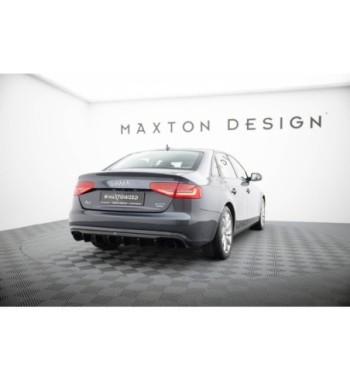 Rear valance for Audi A4 B8 Facelift (version with one exhaust outlet on each side)