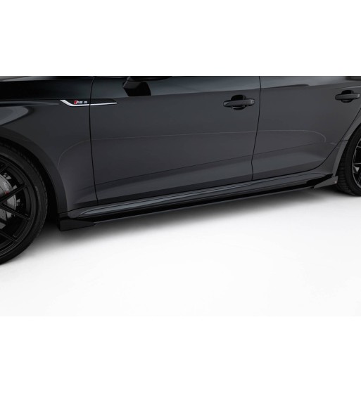 Street Pro Side skirt diffusers + Flaps for Audi RS5 Sportback F5