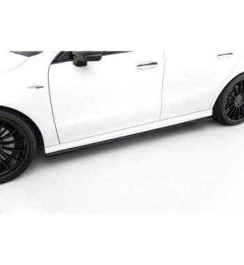 Side skirt diffusers for Mercedes-AMG CLA 35 / 45 / AMG-Line Coupe / Shooting Brake C118 Facelift / X118 Facelift