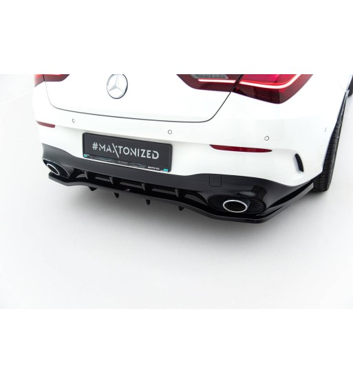 Diffusore posteriore con alette verticali per Mercedes-AMG CLA 35 / 45 Coupe / Shooting Brake C118 Facelift / X11…