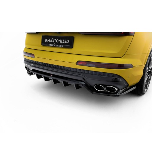 Diffusore posteriore con alette verticali per Audi SQ7 Mk2 (4M) Facelift