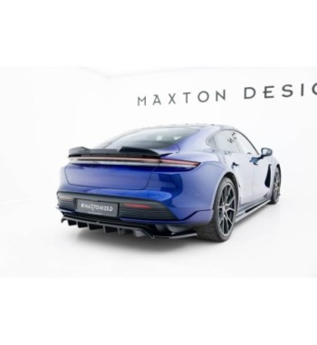 Diffusore posteriore con alette verticali per Porsche Taycan Turbo S Mk1