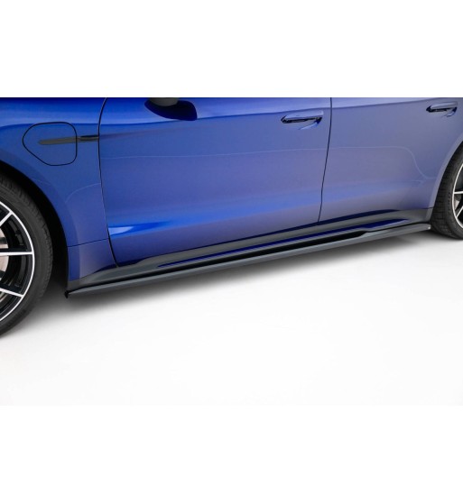 Side skirt diffusers for Porsche Taycan Turbo S Mk1
