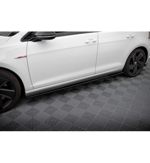 Diffusori delle minigonne laterali V.1 per Volkswagen Golf GTI / GTD Mk7 / Mk7 Facelift (Breit)