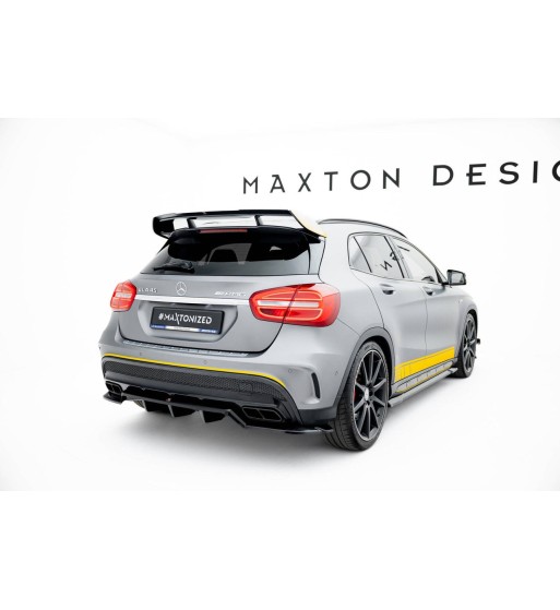 Diffusore posteriore con alette verticali V.2 per Mercedes-Benz GLA 45 AMG X156