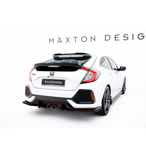 Street Pro Splitter laterali posteriori per Honda Civic Sport Mk 10