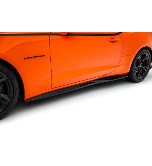 Diffusori delle minigonne laterali V.1 per Chevrolet Camaro SS Mk6 Facelift