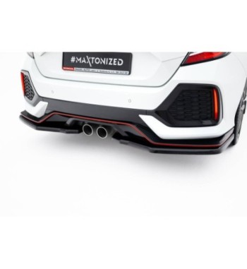 Splitter posteriore per Honda Civic Sport Mk 10