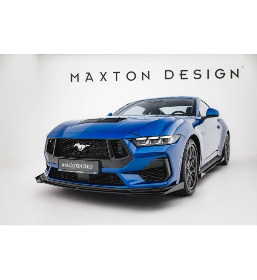 Street Pro splitter + flaps for Ford Mustang GT Mk7