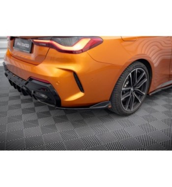 Heck Diffusor Seite V.5 passend für BMW 4 M440i G22 / G23 / G22 Facelift / G23 Facelift
