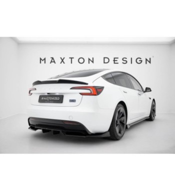 Diffusore posteriore con alette verticali V.1 per Tesla Model 3 Performance Mk1 Facelift