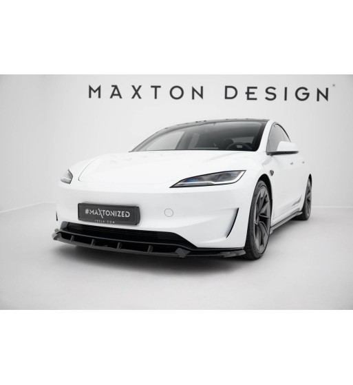 Front splitter V.2 for Tesla Model 3 Performance Mk1 Facelift