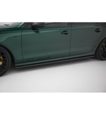 Side skirt diffusers V.2 for Audi A6 S-line / S6 C7