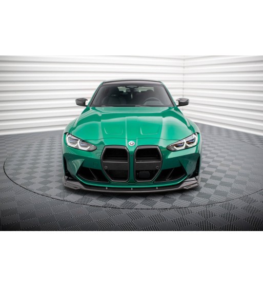 Carbonio preimpregnato Splitter anteriore V.2 per BMW M3 Sedan / Touring G80 / G81