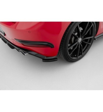 Splitter laterali posteriori per Volkswagen Golf Hatchback R / R-Line Mk7 Facelift