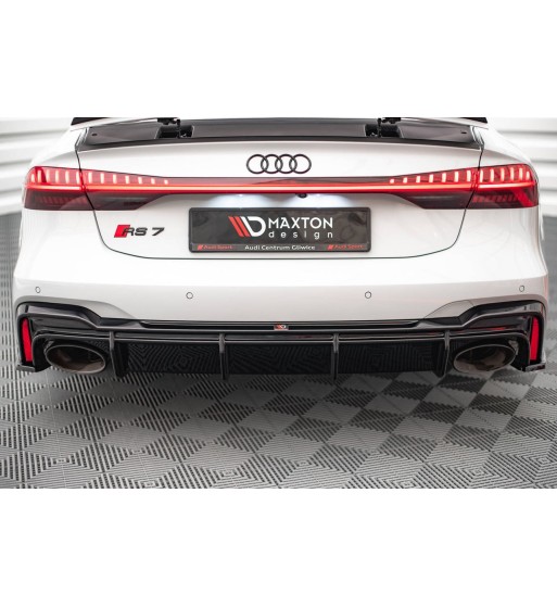 Rear valance for Audi RS7 C8 (version with towbar)