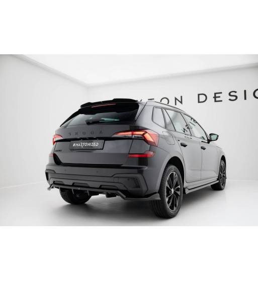 Diffusore posteriore con alette verticali per Skoda Kamiq Monte Carlo Mk1 Facelift