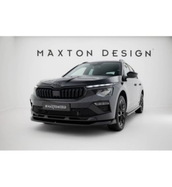 Front splitter V.1 for Skoda Kamiq Monte Carlo Mk1 Facelift