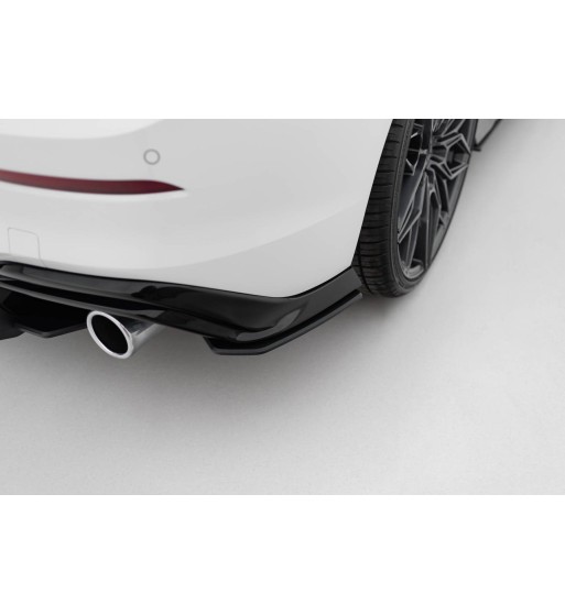 Street Pro Splitter laterali posteriori V.2 per Volkswagen Golf GTI Mk8 Passt nur con: VW-GO-8-GTI-CS-RS1G-GTIO_O