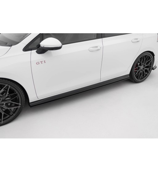 Street Pro Side skirt diffusers V.2 for Volkswagen Golf GTI / GTE / GTI Clubsport / R-Line Mk8