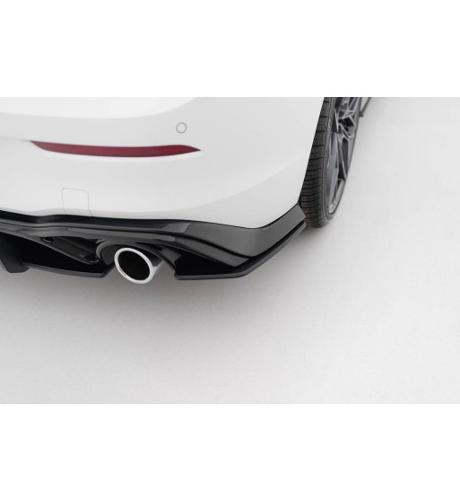 Street Pro Splitter laterali posteriori V.1 per Volkswagen Golf GTI Mk8 Passt nur con: VW-GO-8-GTI-RS2G