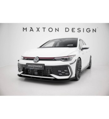 Street Pro splitter per Volkswagen Golf GTI / GTE / R-Line Mk8 Facelift