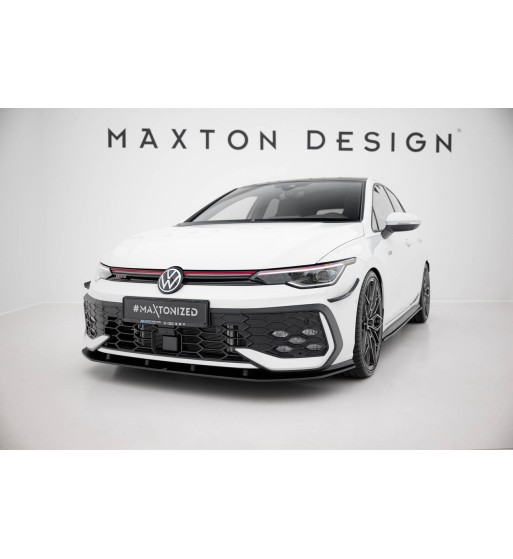 Street Pro splitter per Volkswagen Golf GTI / GTE / R-Line Mk8 Facelift