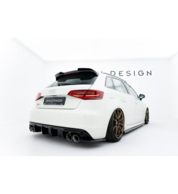 Rear valance for Audi S3 Sportback 8V