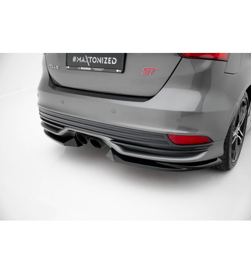 Rear side splitters V.3 for Ford Focus ST Mk3 Facelift