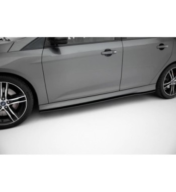 Street Pro Side skirt diffusers for Ford Focus ST Mk3 Facelift