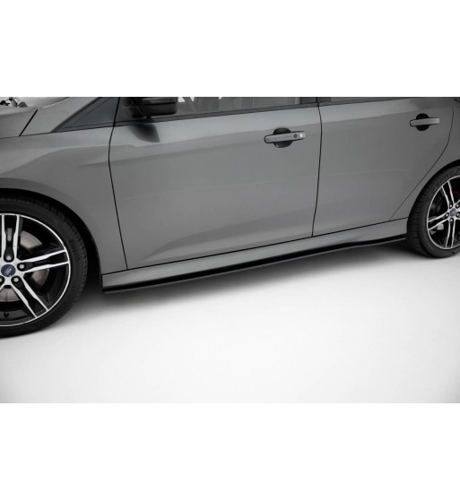 Street Pro Side skirt diffusers for Ford Focus ST Mk3 Facelift