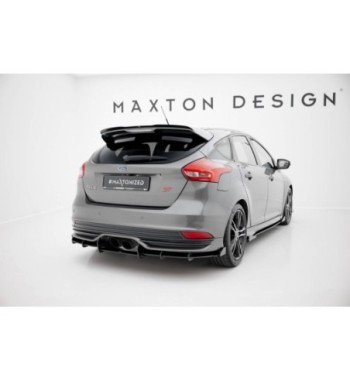 Street Pro Rear valance + Flaps for Ford Focus ST Mk3 Facelift